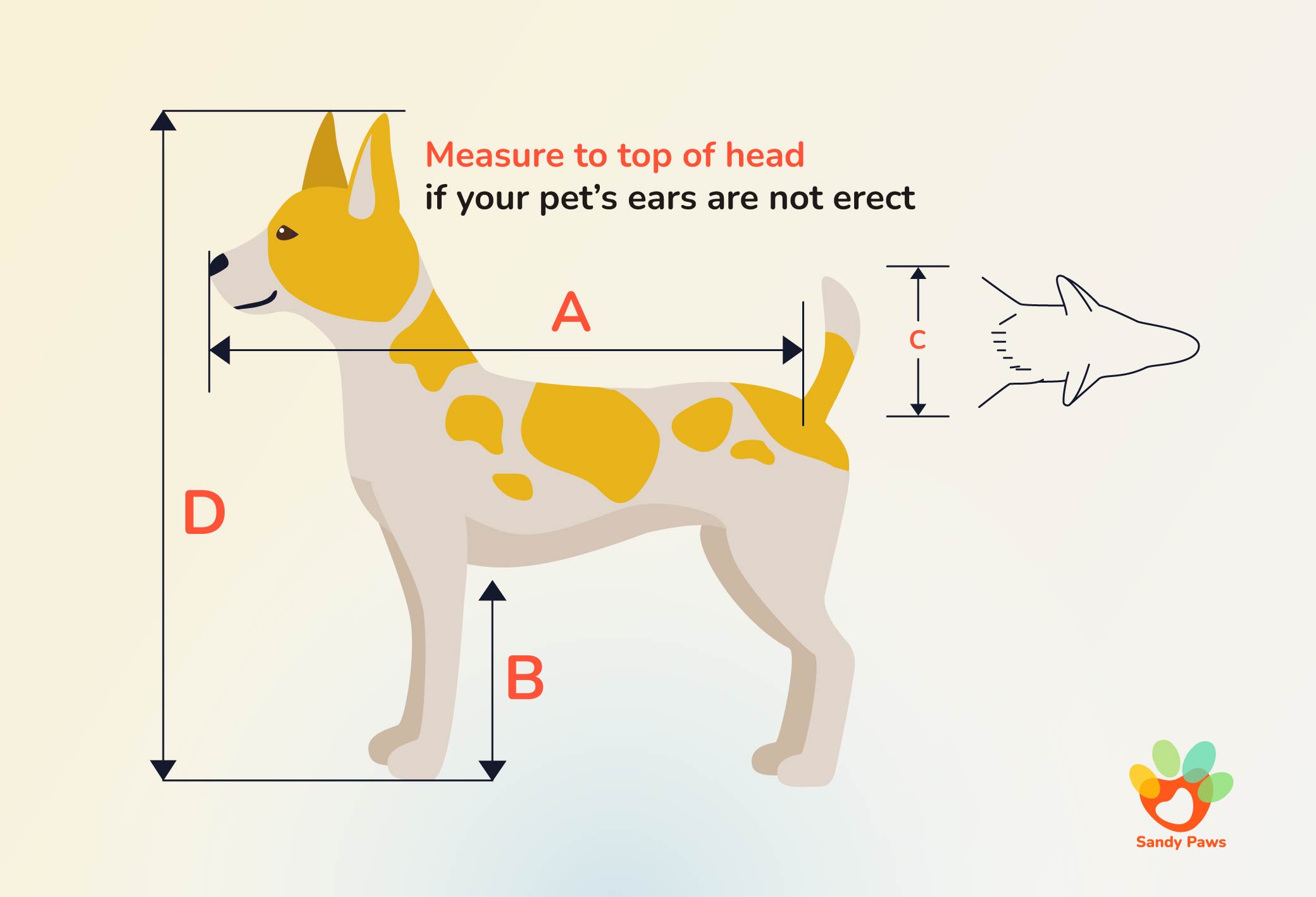 How do I measure my pet for their travel crate? Sandy Paws